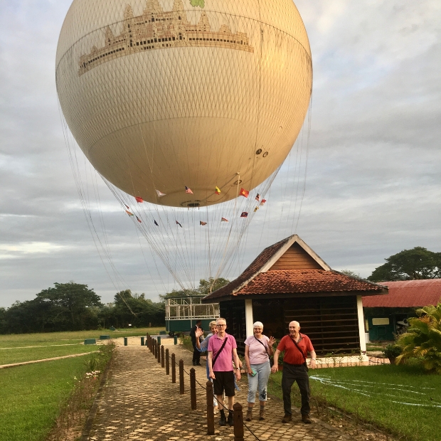 Hot air balooning